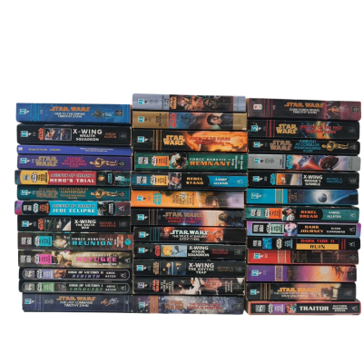 38x Star Wars SciFi Novels Books PreOwned Collection As Is 