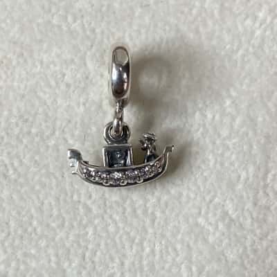 Pandora Venetian Gondola Dangle Charm S925 ALE