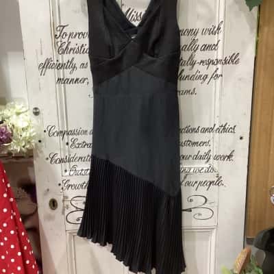 Country Road Womens Black Size 10 Cocktail Dress / Formal Dress / Midi Dress Black  