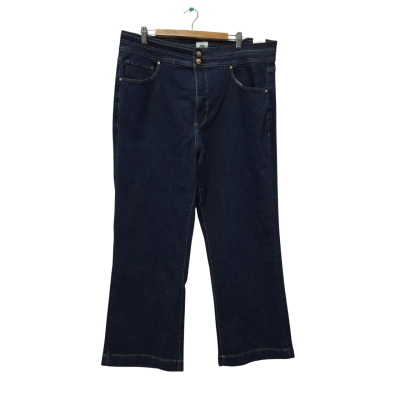 Just Jeans Womens  Size 20 Wide Leg Jeans Navy Blue 