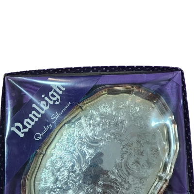Ranleigh silver serving tray