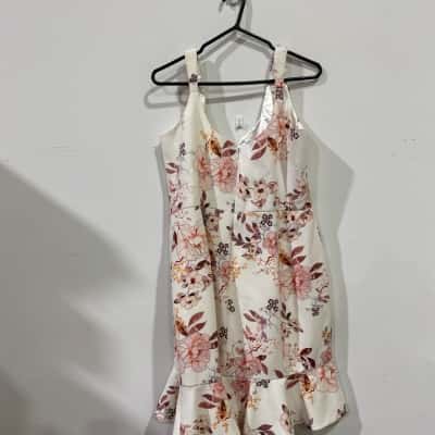 City Chic Dress Mini Imperial Womens  Size S Floral RRP$159.95 