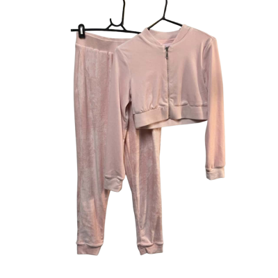 Meshki Womens  Size L Pink Track Suit Set