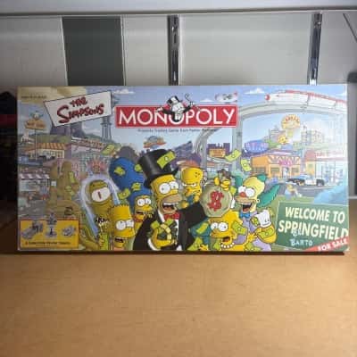 The Simpsons Monopoly 2001 - Complete