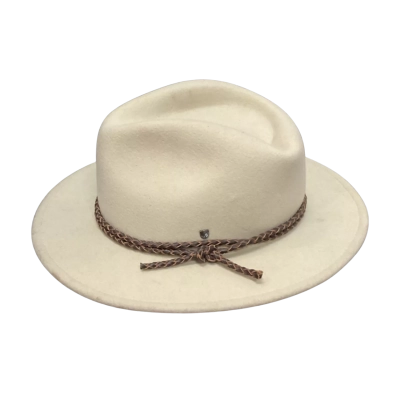 Unisex Brixton Size S Beige 100% wool