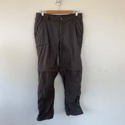 Marmot Grey Hiking Zip Pants Size 30 