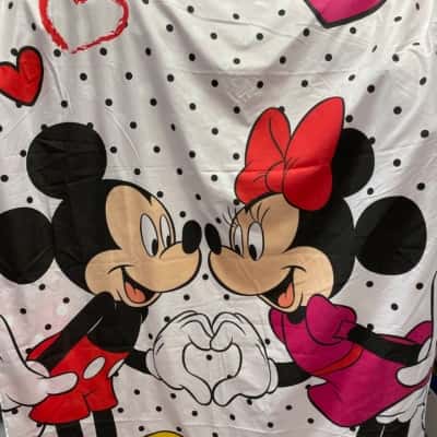 Mickey & Minnie Single Bed set