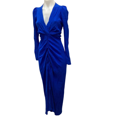 Sheike Womens  Size 6 Maxi Dress Blue 