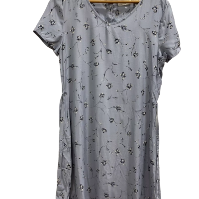  Womens  Size 8 Net International Mini Dress Blue / Floral 