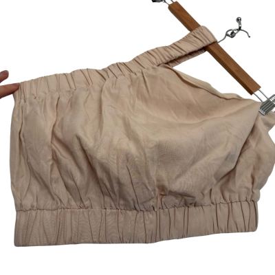 Belle & Bloom Size L Cropped Top Cream 