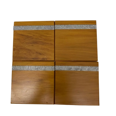 Rimu Wood Coasters x4