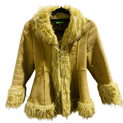 Rivers Womens Size 10 Fur Lined Jacket 