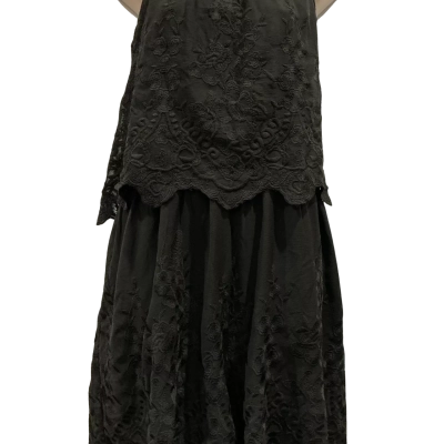 City Chic Womens  Size M Black  Playsuit 
