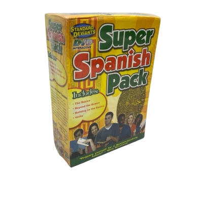 Super Spanish pack Interactive DVD 4pk