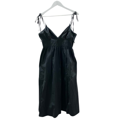 Gorman Womens Size 12 100% Cotton Black Dress