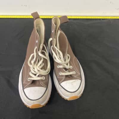 Converse Mens  Size 6 Beige / Brown / White 