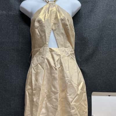 Manning Cartell gold mini dress