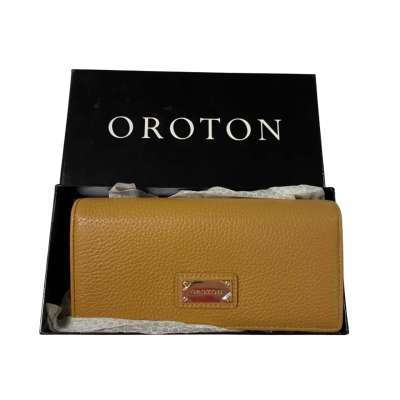 BNIB Oroton Womens Purse Brown 