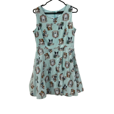 DANGERFIELD DOG DRESS. SIZE 12