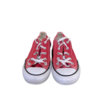 Converse Womens Size 6/36.5 Red Low Top Converse 