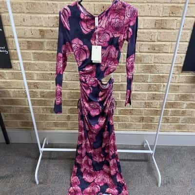 Kivari Womens Shia Jersey Maxi DressSize 10 