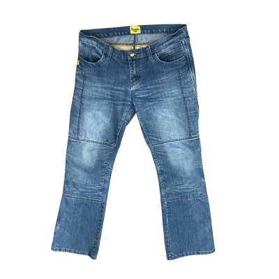 Drayko Draggin Blue Denim Motorcycle Jeans With Protective Lining Size 12