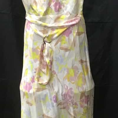 Ted Baker Womens Flower Print Dress Size 2 