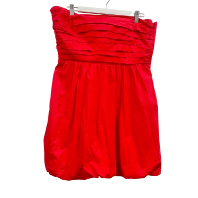 BNWT Phobe Strapless Bubble Hem Midi Dress Size 16 RRP $149.95