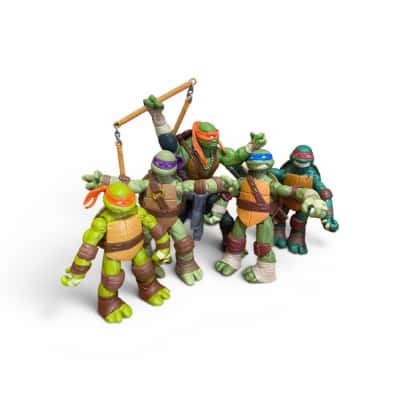 Ninja turtles x 5 