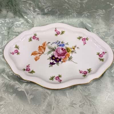 Vintage Porcelain Serving Plate
