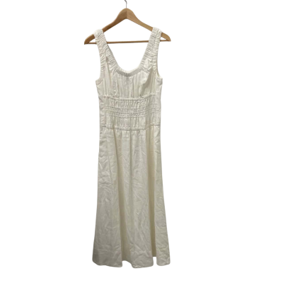 Witchery Womens  Size 8 Maxi Dress White 