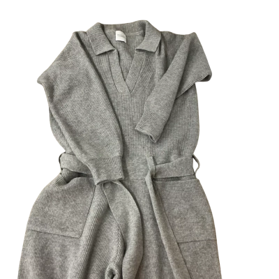 Medeleine Thompson Womens  Cashmere Size S Jumpsuit Grey 