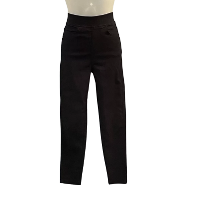Serafina Womens Size 6 High Waisted Pants/Skinny Leg Pants Black