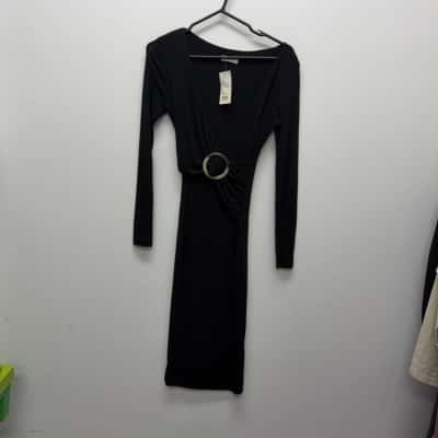 Kookai Womens Maxi Dress Black  