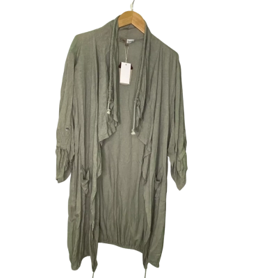  Cafe latté Womens  Size XL / XXL Open Jacket Grey 