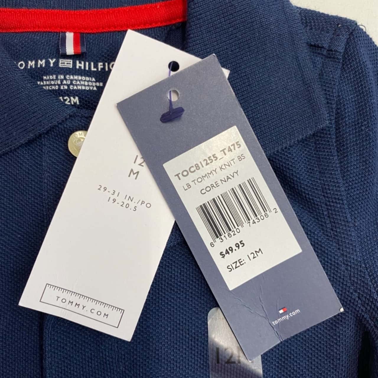 Tommy Hilfiger Baby Boys Pants In Navy 1