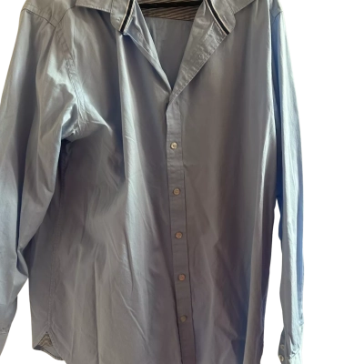 RB Sellars Men's  Size XL Long Sleeve Shirt Blue 