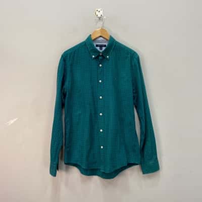 Tommy Hilfiger Mens  Size M Long Sleeve Shirt Checked 
