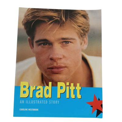 ‘Brad Pitt: An Illustrated Story’ by Caroline Westbrook #BradPitt #CelebrityBiography #FilmIcon