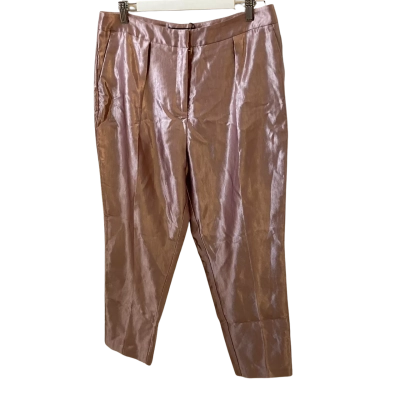 Portmans Womens  Size 16 High Waisted Pants Coral 