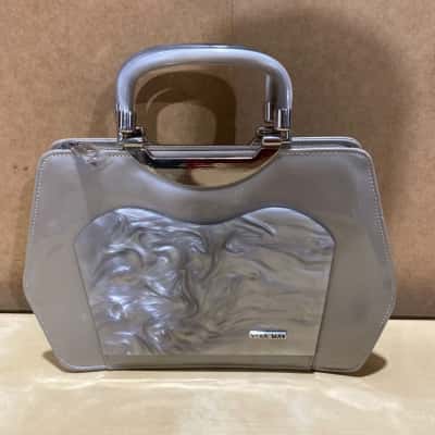 Vera May Womens Grey Small Handbag