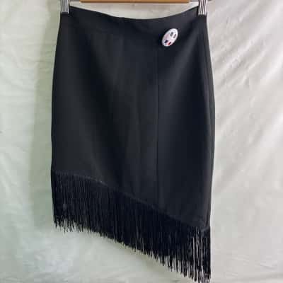 Bardot Womens  Size 6 Mini Skirt Black  