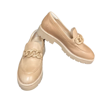 Frankie4  Size 8.5 Platform Loafers Biscuit