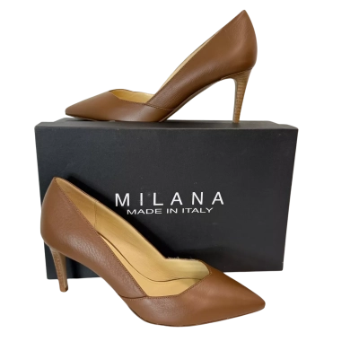 Milana Womens  Size 38 Heels Brown 