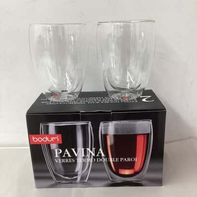 NEW - Bodum Pavina Double wall glasses