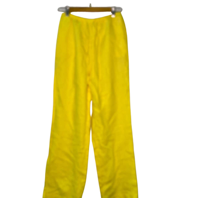 Subtitled Womens  Size M Casual Pants Yellow 