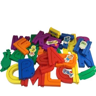 Vintage 1988 Playskool Sesame Street Alphabet Roadway