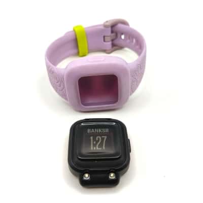 Garmin Vivofit JR3 Junior Fitness Tracker With Purple Band In Near New Working Condition