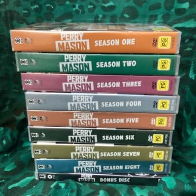 Perry Mason Season 1-8 plus Bonus Disc.