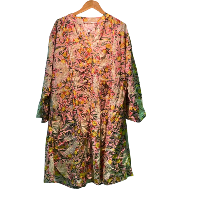  Ibtsa Womens  Size XXL Long Sleeve Dress / Midi Dress Floral 